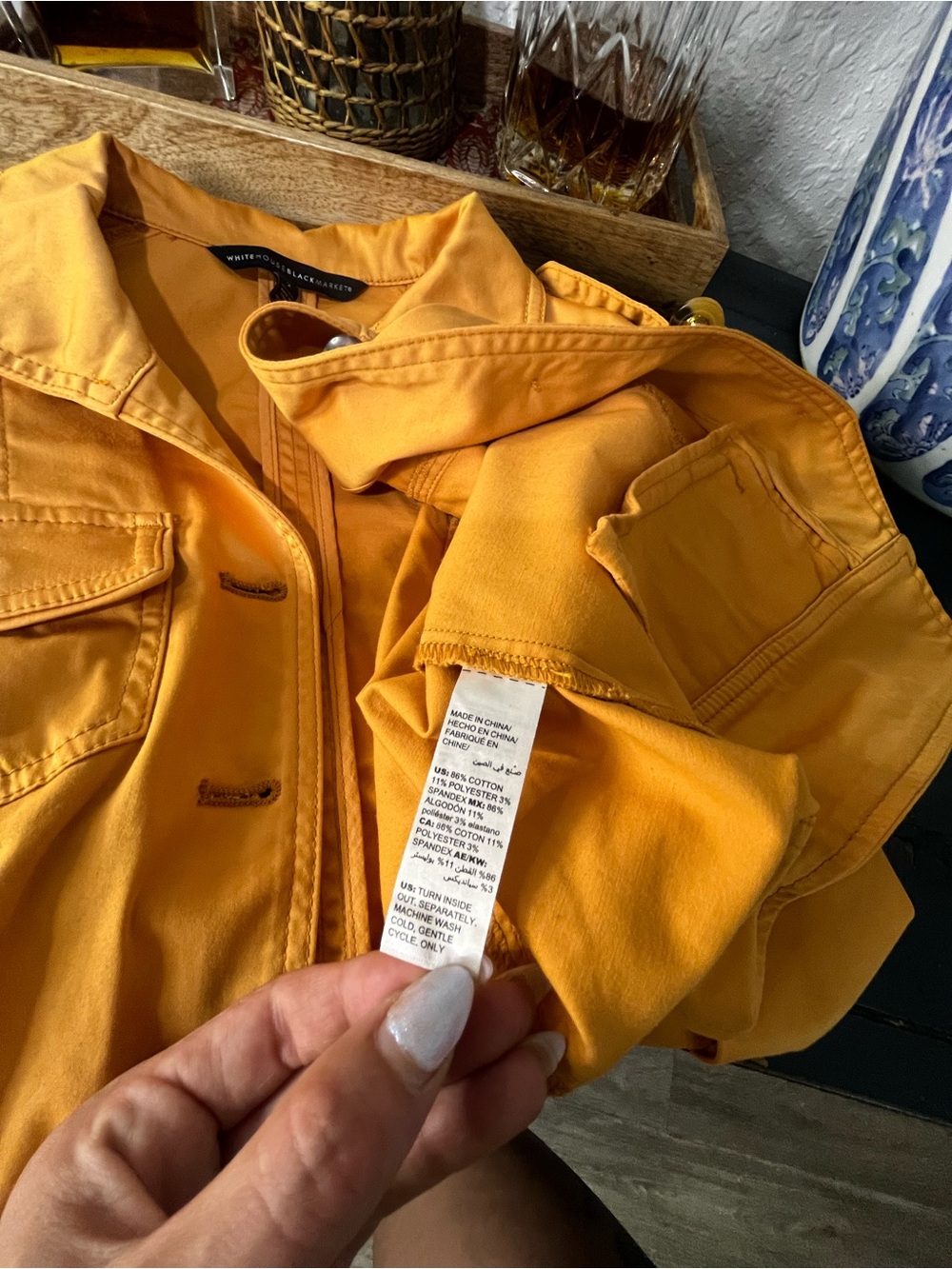 WHBM Aura “Band” Jacket size 2 - Picture 11 of 12
